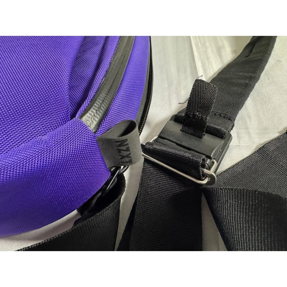 NZXT x Nomatic Limited Edition Sling Bag Purple Black Tech Crossbody Travel Pack